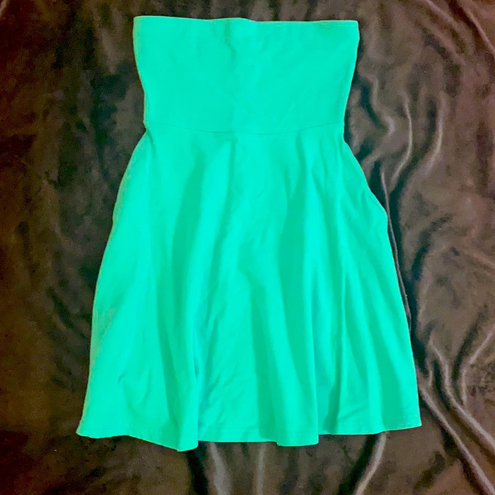 Express strapless dress